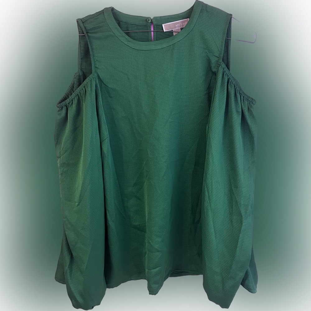Michael Kors cold shoulder top NWT